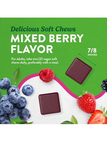 Beet Root Chews | 60 Vegan Soft Chews