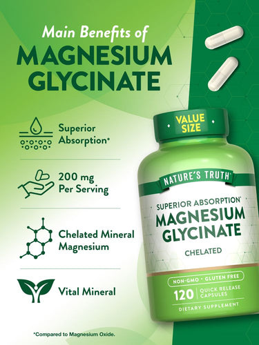 Magnesium Glycinate 200 mg