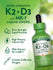 Gouttes Liquides de Vitamine D3 + K2