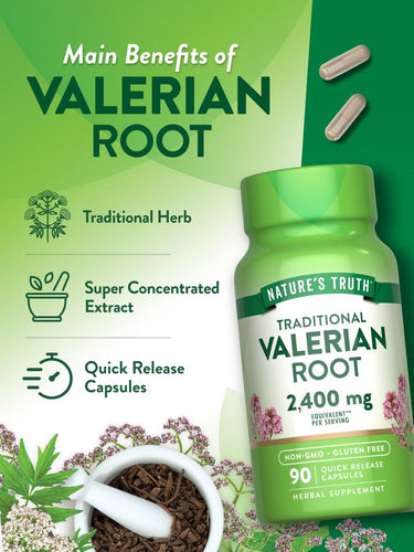 Valerian Root | 90 Capsules