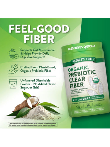 Polvo de Fibra Prebiótica | 3.53 Oz