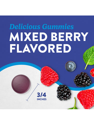 Kids Melatonin & Magnesium Gummies | Mixed Berry Flavor