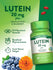Luteína 20 mg con Zeaxantina, Arándano