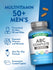 Multivitamin For Men 50 Plus | 100 Coated Caplets