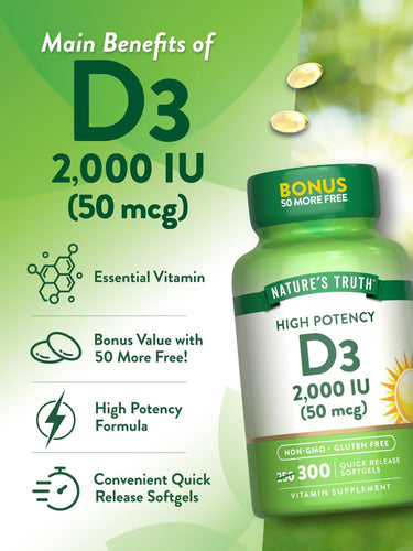 Vitamina D3 2000 UI (50 mcg)