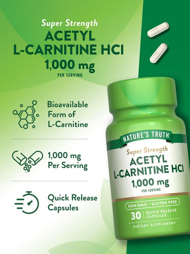 Acétyl L-Carnitine | 1000mg