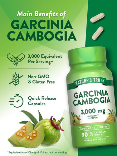 Garcinia Cambogia 3000 mg with Chromium