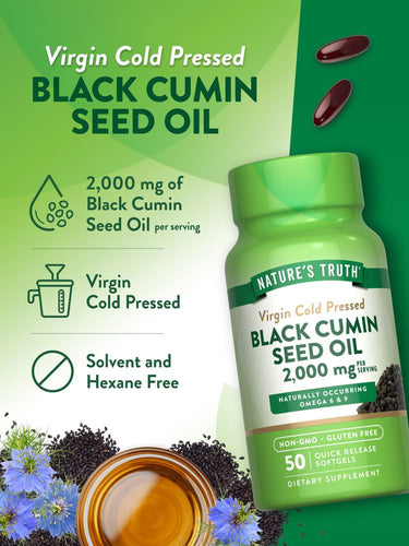 Black Cumin Seed Oil 2000 mg