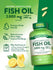 Huile de Poisson Oméga 3 2000 mg | Saveur Citron