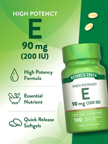 Vitamina E 90 mg (200 UI)