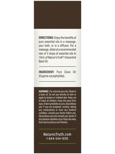 Olio Essenziale di Chiodi di Garofano