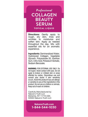 Sérum de Beauté au Collagène | Hydratant