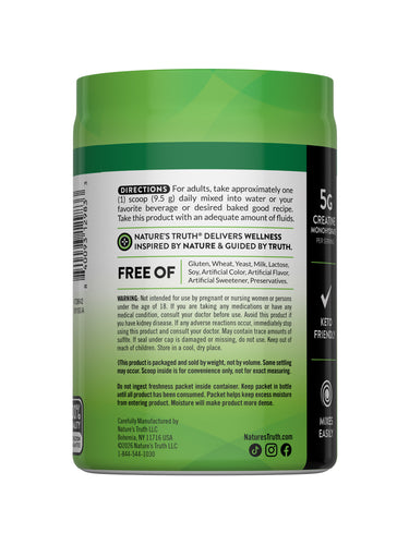 Creatine & Collagen Powder | 7 oz