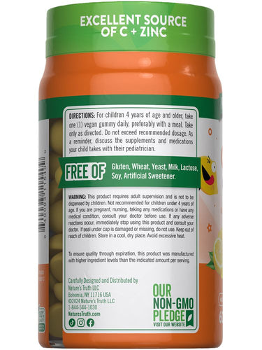 Kids Vitamin C with Zinc