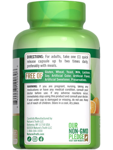 Vitamin C 1000 mg with Bioflavonoids, Rose Hips