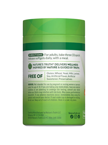 Pumpkin Seed Oil Pills | 90 Softgels