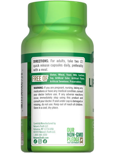 Alpha Lipoic Acid 600mg with Biotin