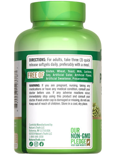 Aceite de Semilla de Calabaza 3000mg