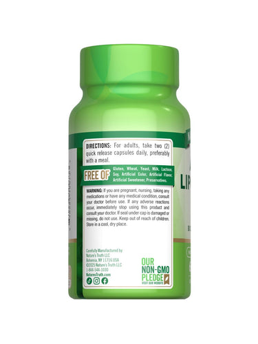 Acide Alpha Lipoïque 600mg avec Biotine