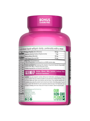 Hair, Skin & Nails with Biotin 5000 mcg