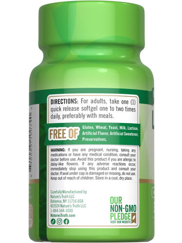 Lutéine 20 mg avec Zéaxanthine, Myrtille