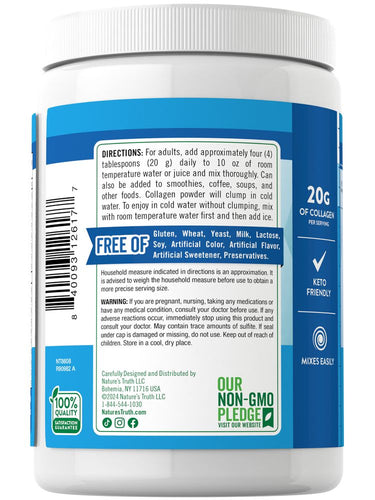 Peptidi di Collagene | Polvere da 10oz