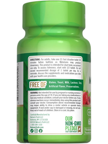 Melatonin 12 mg | Maximum Strength