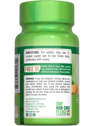 Vitamina C 1000 mg con Escaramujos de Liberación Prolongada