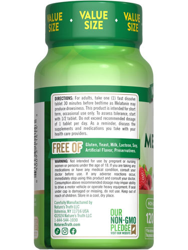 Melatonin 12 mg | Maximum Strength