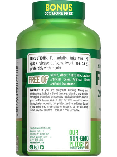 Olio di Pesce 2400 mg | Aroma Limone