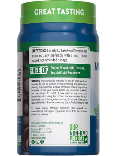 Multivitaminico per Uomini con B-12, D3, Zinco