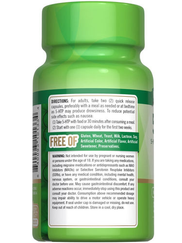 5-HTP 200 mg (5-Hydroxytryptophan)