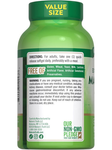 Óxido de Magnésio 400mg