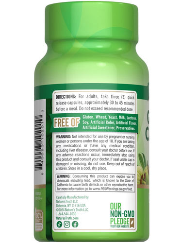 Garcinia Cambogia 3000 mg with Chromium