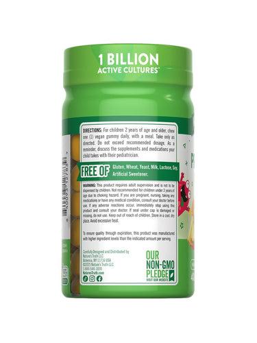 Probiotiques pour Enfants | 40 Gummies