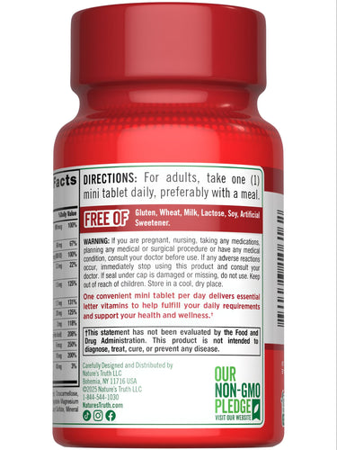 Ein tägliches essentielles Multivitamin für Frauen und Männer