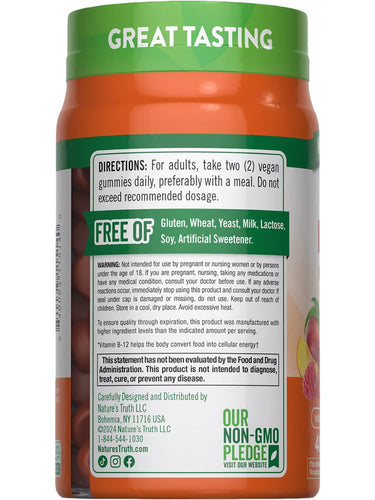 B-12 Energy with B-Vitamins, L-Carnitine, Ashwagandha