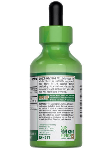 Vitamin D3 + K2 Flüssigtropfen