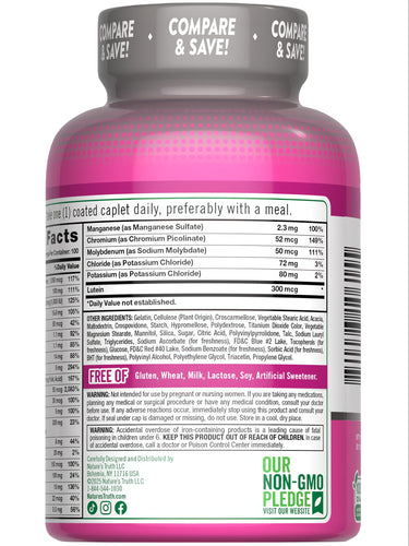 Multivitamínico Para Mujeres de 50 Años o Más