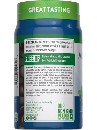 Multivitaminico per Uomini con B-12, D3, Zinco