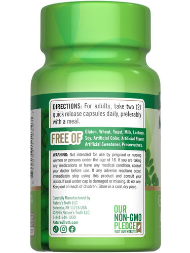 Moringa Oleifera | 60 unités