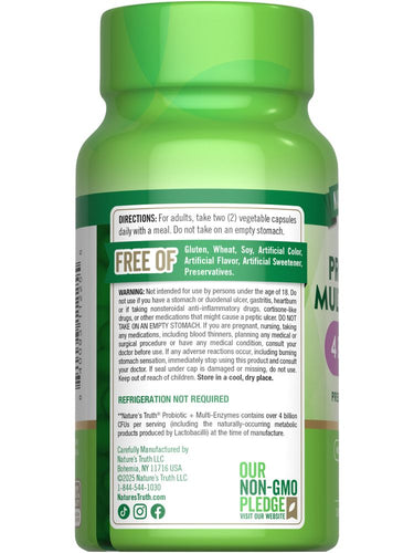 Probiotici con Multi-Enzimi, Prebiotici