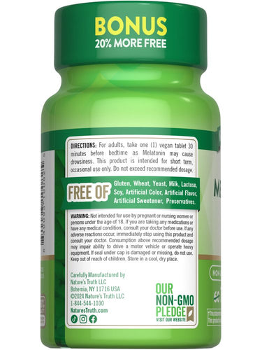 Melatonin 10 mg mit L-Theanin