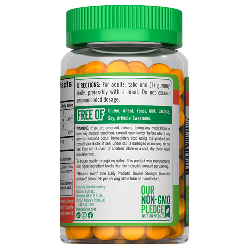 NT Probiotic 2 Billion Raspberry Lemon 90 Gummies bottle.
