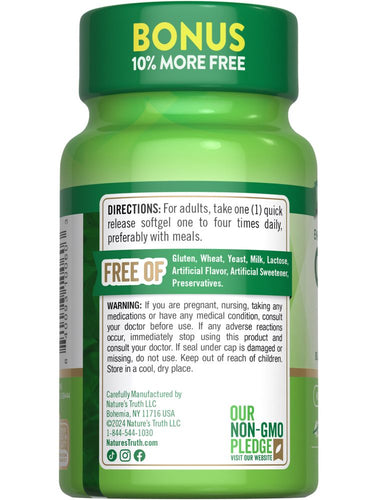 CoQ-10 100 mg with Black Pepper