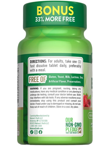 Biotin 10,000 mcg | Maximum Strength