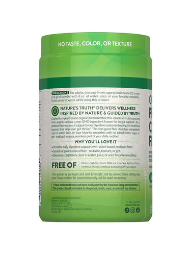 Poudre de Fibres Prébiotiques | 3,53 Oz