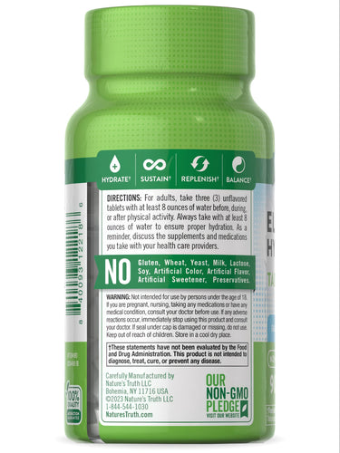 Electrolyte Hydration Tablets