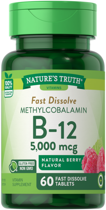 Vitamin B-12 5000 mcg Methylcobalamin