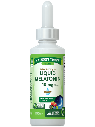 Melatonin 10 mg Liquid | Berry Flavor